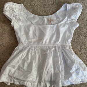 Rebecca taylor white top